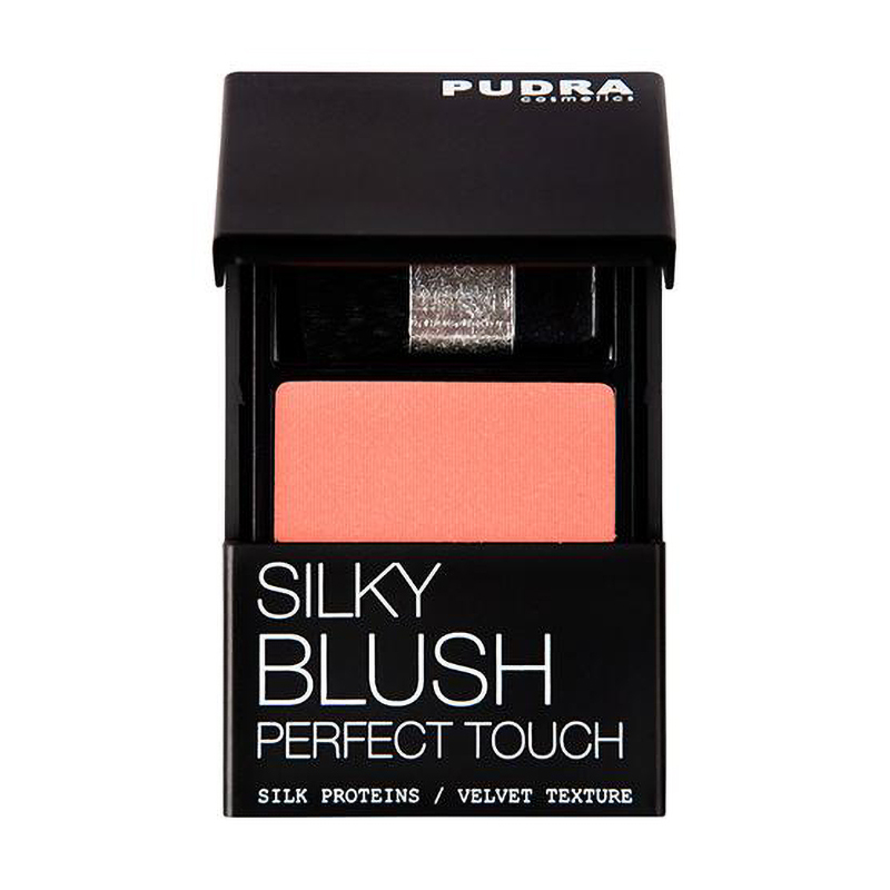 Компактні рум'яна для обличчя Pudra Cosmetics Perfect Touch Silky Blush 01, 4.2 г